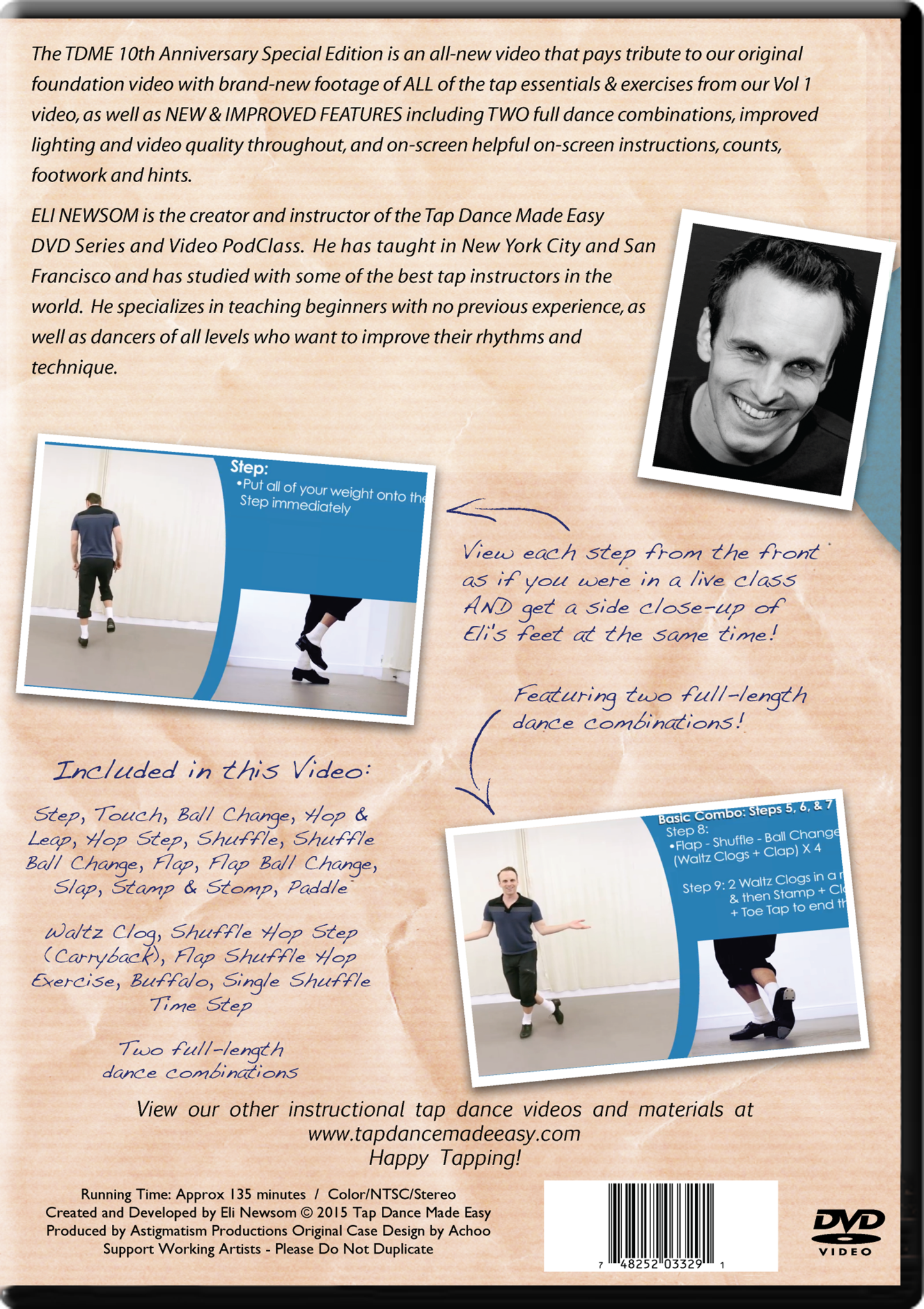 Tap Dance Made Easy Basic -- 10th Anniversary Special Edition (Streaming / Instant Download)