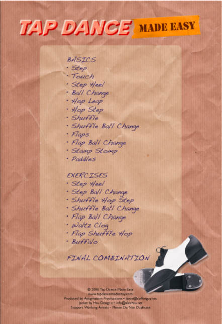 Streaming / Digital Download of Tap Dance Made Easy Vol 1: Basic (instant download)