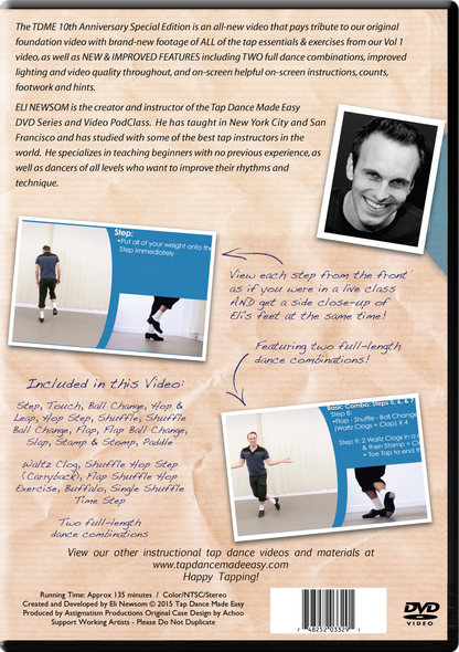 Tap Dance Made Easy Basic -- 10th Anniversary Special Edition (Streaming / Instant Download)